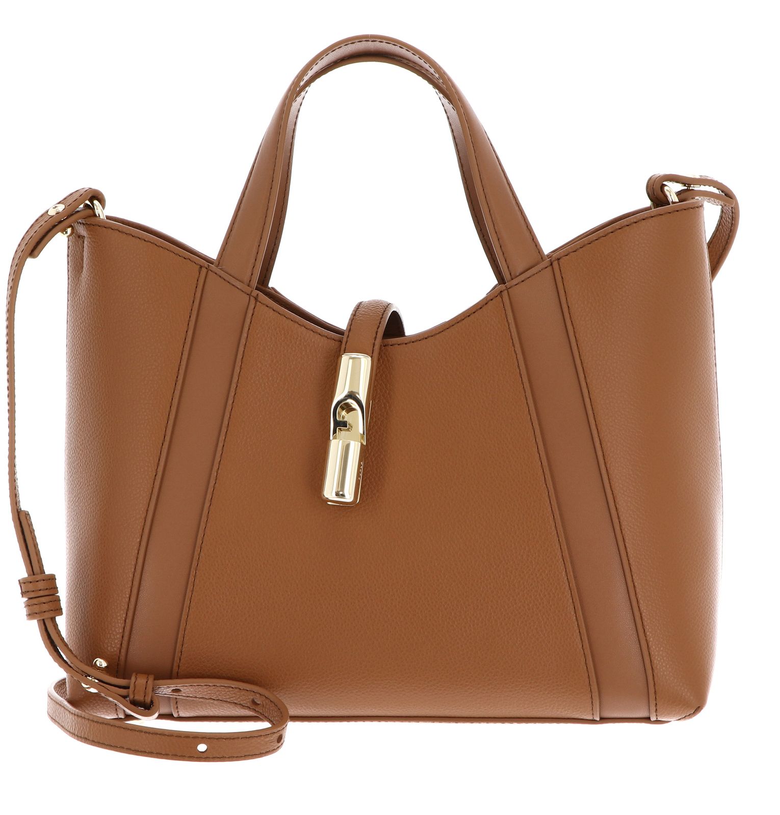 FURLA Goccia Tote Bag S Brandy