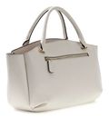GUESS Gilda 3 Compartment Satchel Cream White