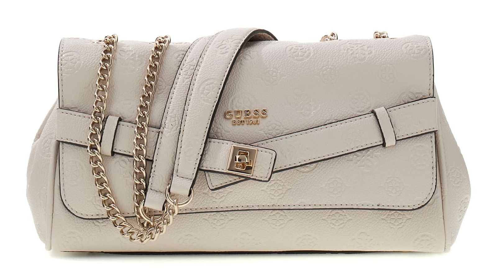 GUESS Ella Logo Convertible Xbody Flap Stone Logo