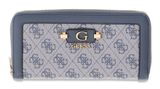 GUESS Lindsey SLG Zip Around Wallet L Slate Logo GUESS Lindsey SLG Zip Around Wallet L Slate Logo
