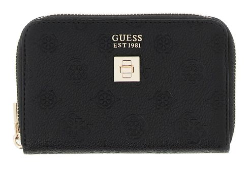 GUESS Audrey SLG Zip Around Wallet M Black GUESS Audrey SLG Zip Around Wallet M Black