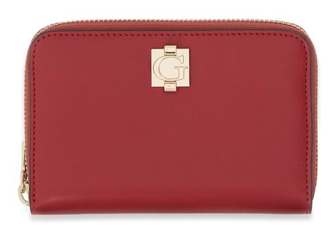 GUESS Audrey SLG Zip Around Wallet M Dark Cherry