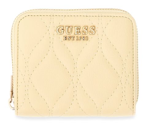 GUESS Maxine SLG Zip Around Wallet S Pale Yellow