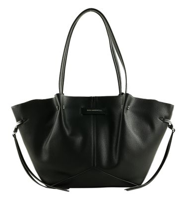 KARL LAGERFELD Le Ballet K / Pierced Tote M Black - Nickel KARL LAGERFELD Le Ballet K / Pierced Tote M Black - Nickel