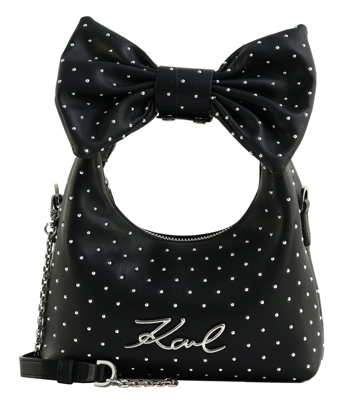 KARL LAGERFELD Le Ballet K / Soiree Signature Bow Mini Cb Black Embellishment