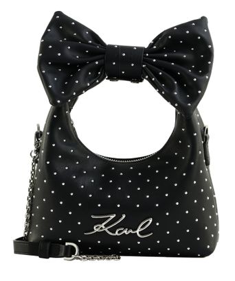 KARL LAGERFELD Le Ballet K / Soiree Signature Bow Mini Cb Black Embellishment