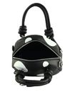 KARL LAGERFELD Ikon Pebble Th Crossbody Bag Knots Variable BW Polka Dot