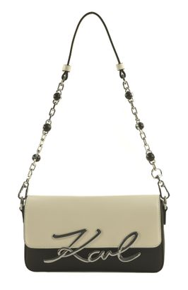 KARL LAGERFELD Le Ballet K /Signature 2.0 Shoulderbag S Black / White