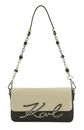 KARL LAGERFELD Le Ballet K /Signature 2.0 Shoulderbag S Black / White