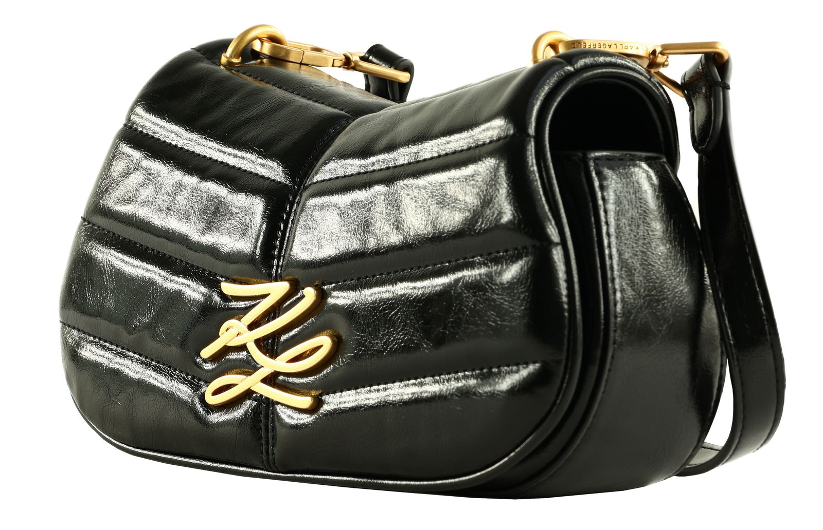 KARL LAGERFELD Le Ballet K / Autograph Quilt Wrin Cb S Black - Vibration Gold KARL LAGERFELD Le Ballet K / Autograph Quilt Wrin Cb S Black - Vibration Gold