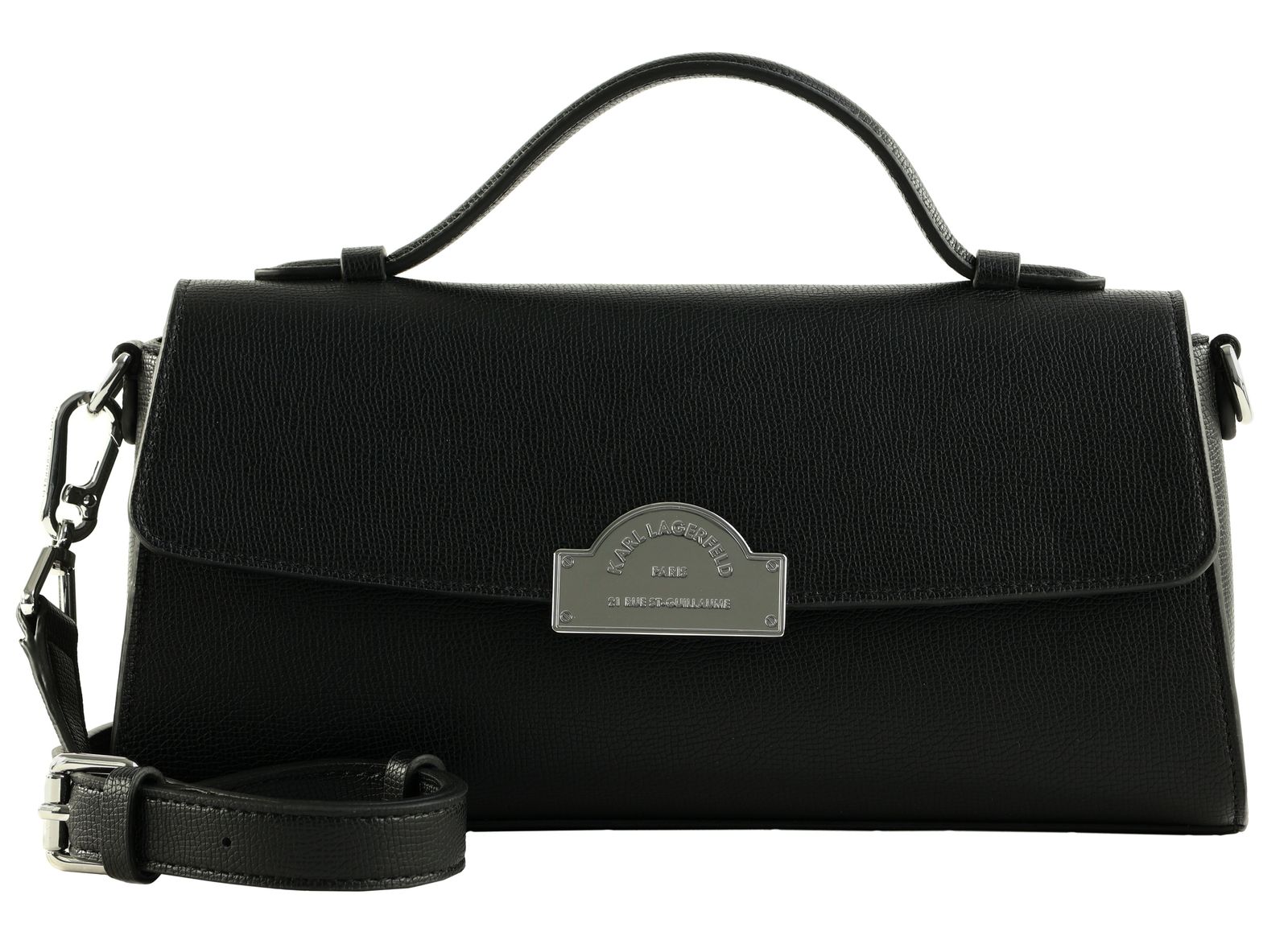 KARL LAGERFELD Le Ballet K / Rsg Metal Tophandle Crossbody S Black