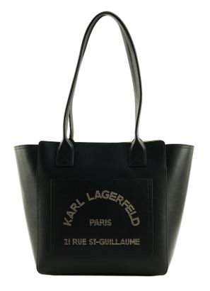 KARL LAGERFELD Essentials K / Daily Tote M Black - Nickel KARL LAGERFELD Essentials K / Daily Tote M Black - Nickel