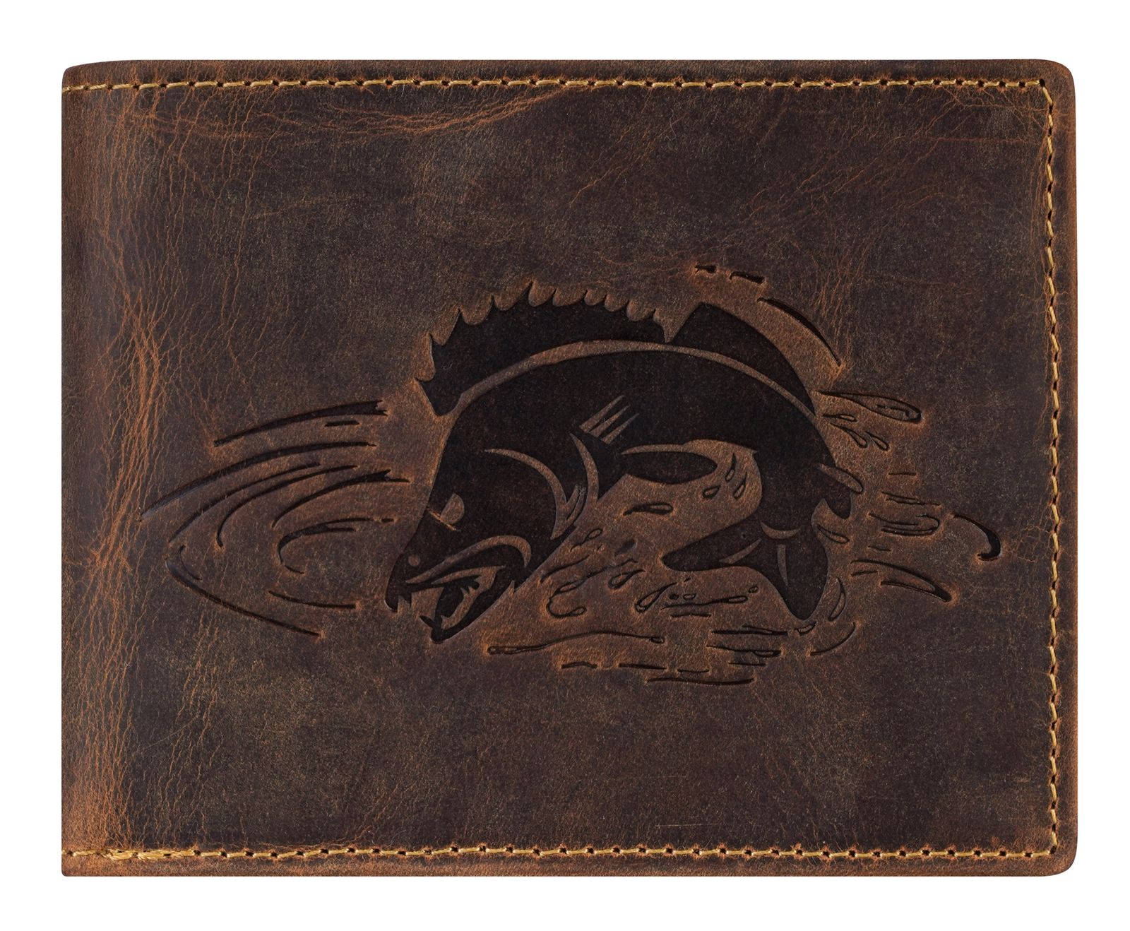 GREENBURRY Vintage Wallet Brown Zander