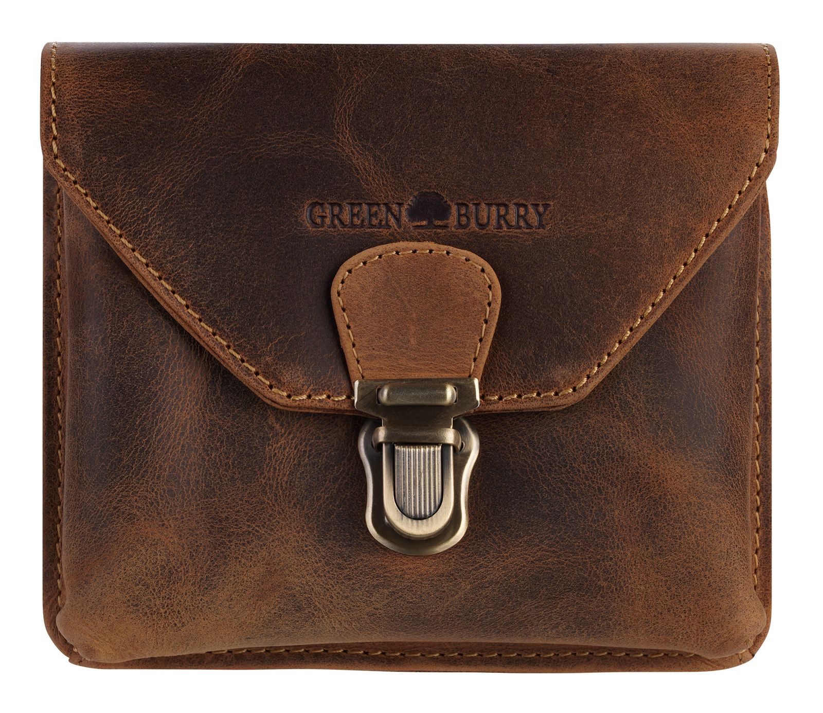 GREENBURRY Vintage Outdoor Belt Bag Brown