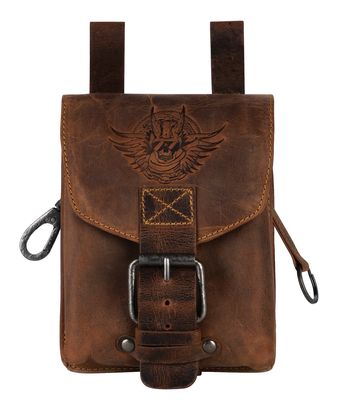 GREENBURRY Vintage Special Biker Belt Bag Rolf Brown GREENBURRY Vintage Special Biker Belt Bag Rolf Brown