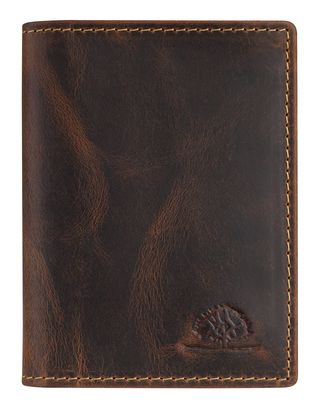 GREENBURRY Vintage Card Wallet RFID Brown