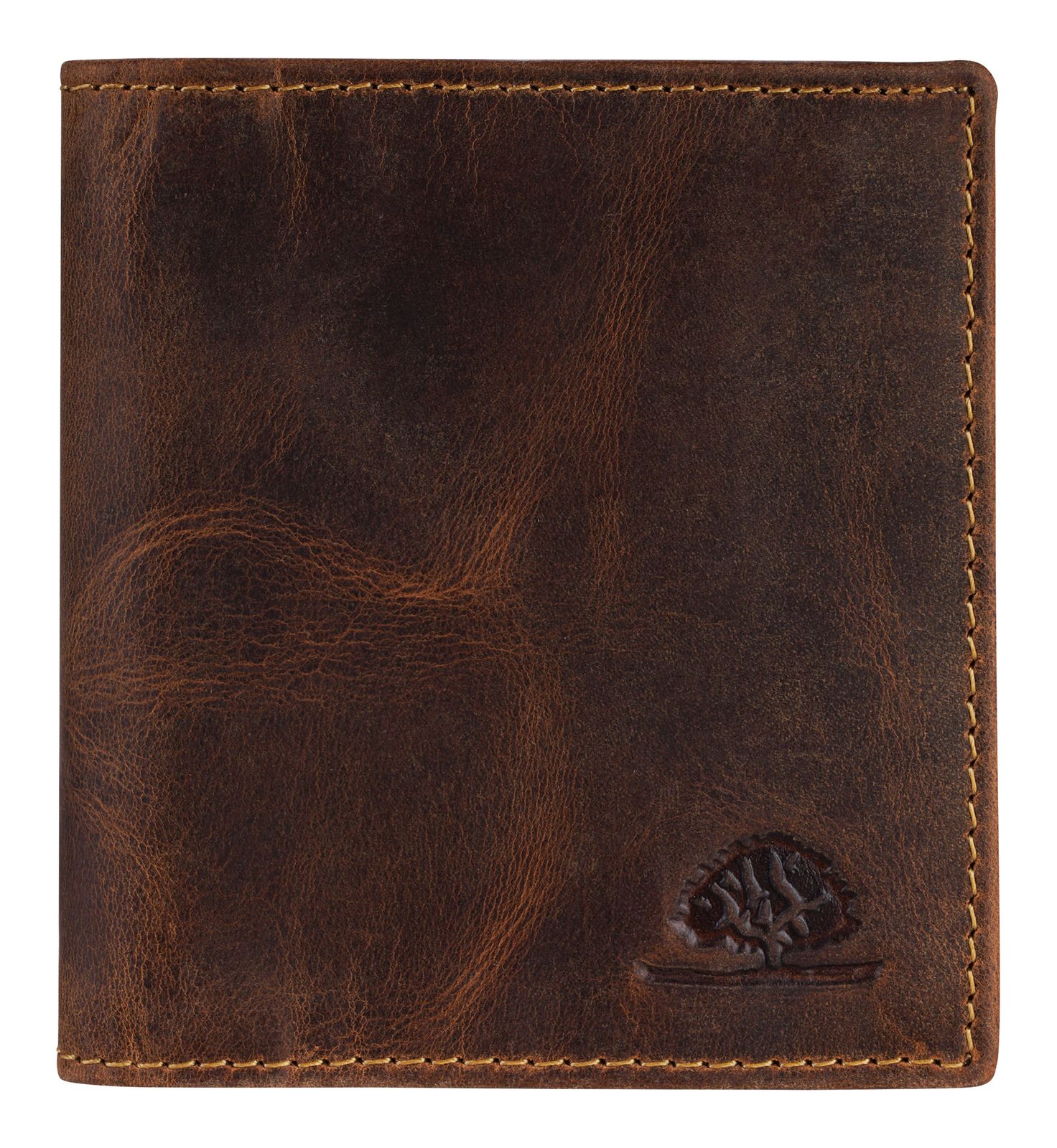 GREENBURRY Vintage Dollar Clip RFID Brown