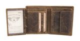 GREENBURRY Vintage Animal Collection Wallet Brown Royal Stag GREENBURRY Vintage Animal Collection Wallet Brown Royal Stag