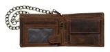 GREENBURRY Vintage Wallet With Chain Brown Bike GREENBURRY Vintage Wallet With Chain Brown Bike