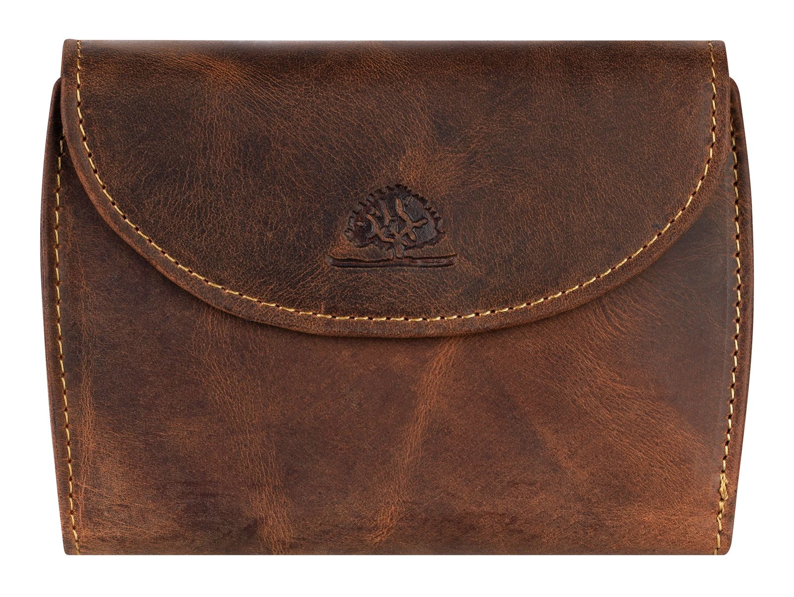 GREENBURRY Vintage Women's Wallet RFID Brown