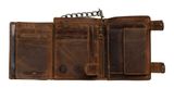 GREENBURRY Vintage Wallet With Chain Brown Truck GREENBURRY Vintage Wallet With Chain Brown Truck