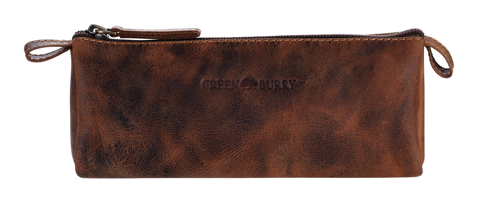 GREENBURRY Vintage Pencil Case II Brown