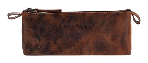 GREENBURRY Vintage Pencil Case II Brown GREENBURRY Vintage Pencil Case II Brown