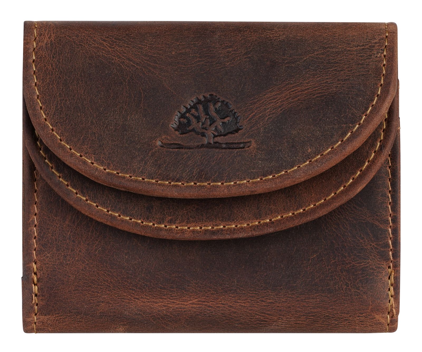 GREENBURRY Vintage Miniwallet RFID Brown