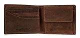GREENBURRY Vintage Animal Collection Wallet Brown Wild Boar