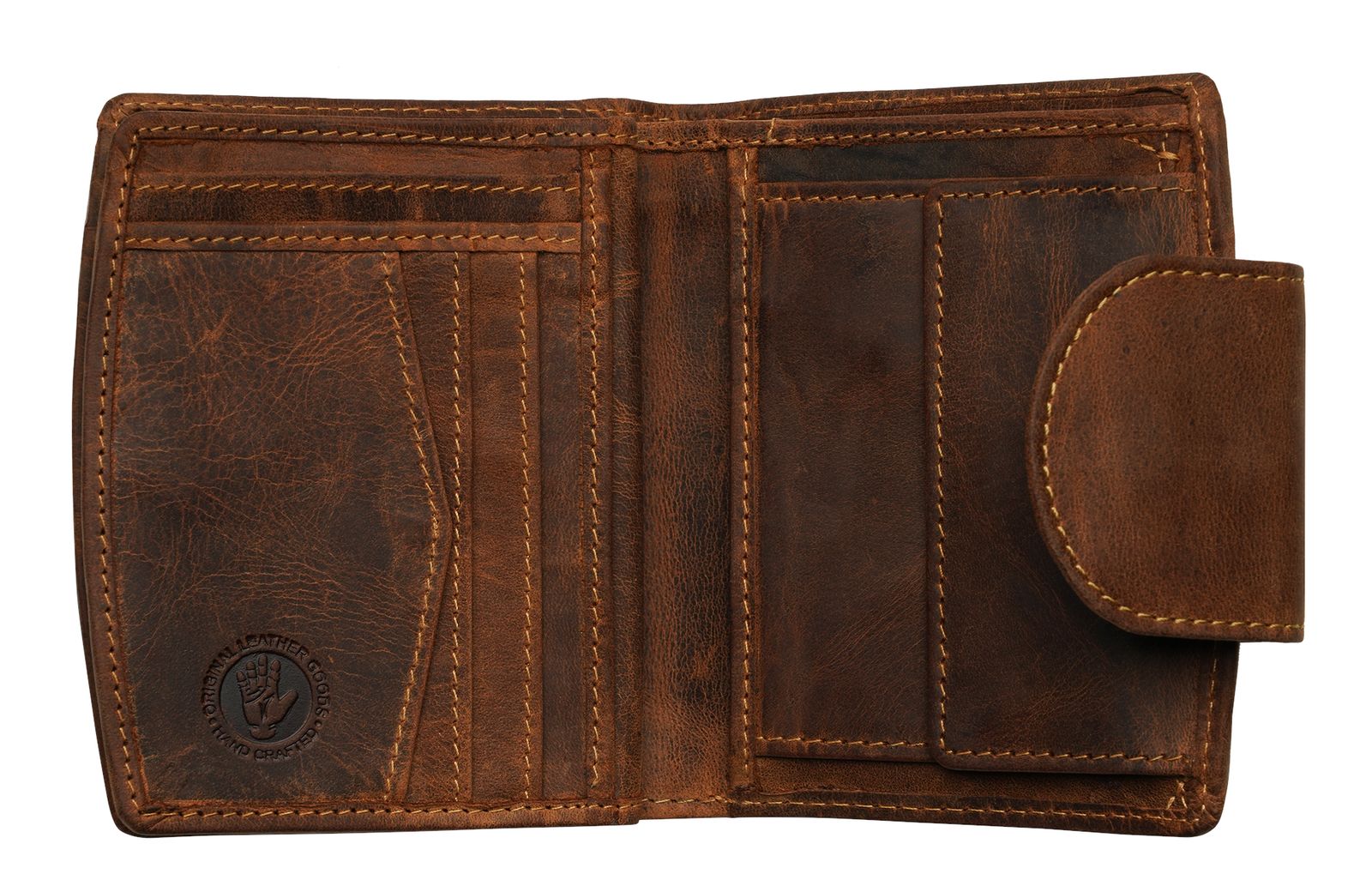 GREENBURRY Vintage Wallet Brown GREENBURRY Vintage Wallet Brown