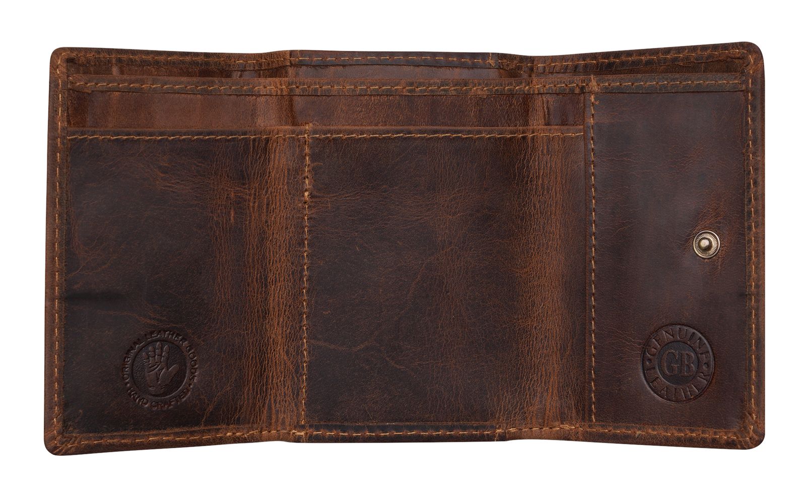 GREENBURRY Vintage Miniwallet RFID Brown GREENBURRY Vintage Miniwallet RFID Brown