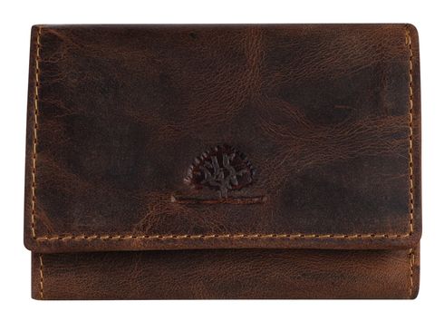 GREENBURRY Vintage Miniwallet RFID Brown