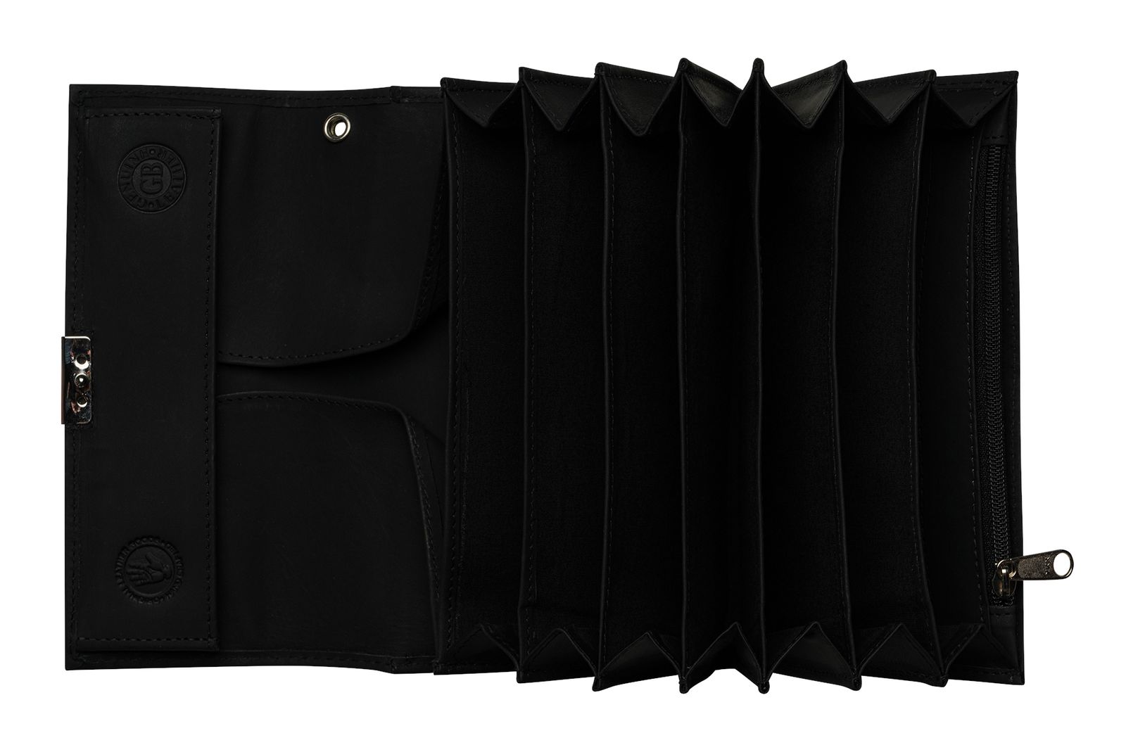 GREENBURRY Vintage Waiter Wallet Black GREENBURRY Vintage Waiter Wallet Black