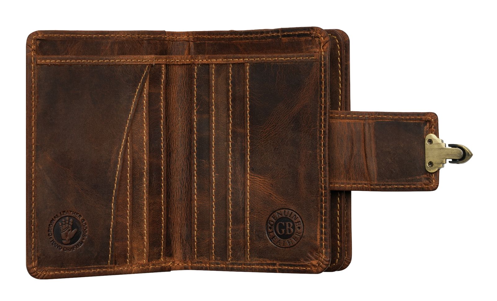 GREENBURRY Vintage Wallet RFID Brown GREENBURRY Vintage Wallet RFID Brown