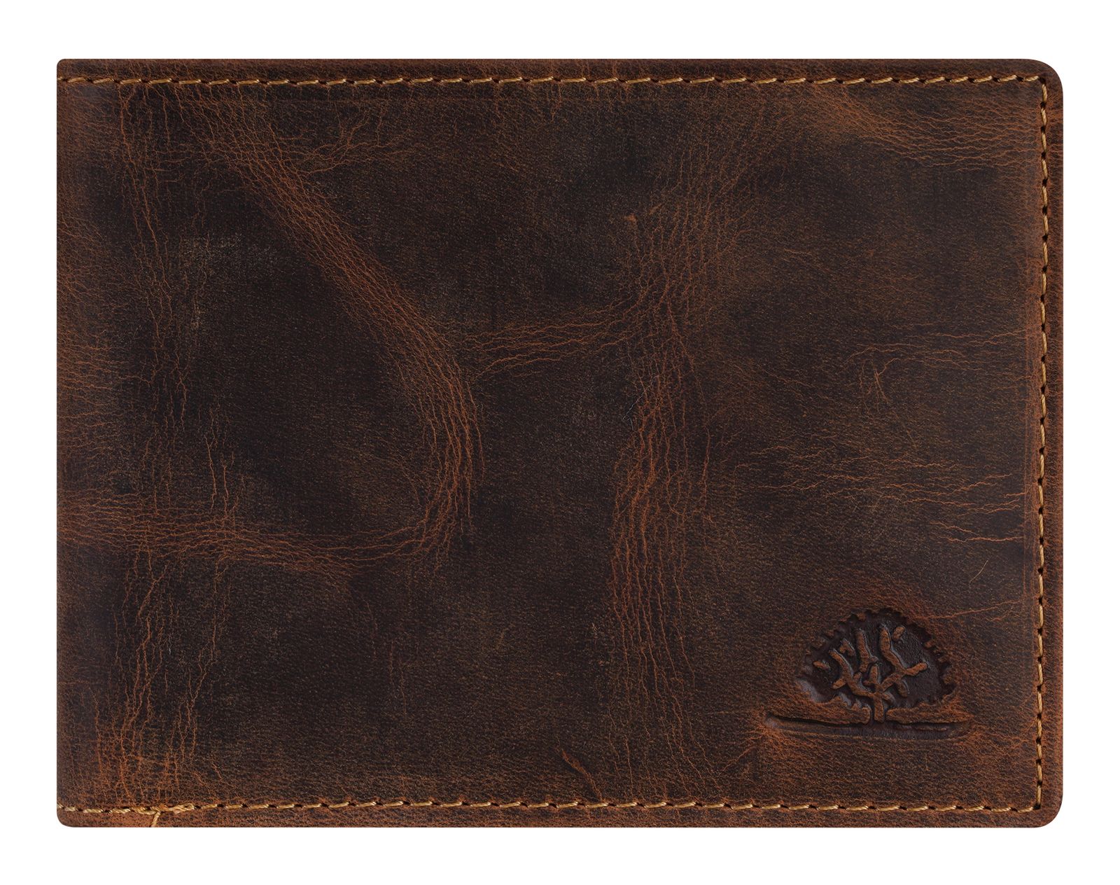 GREENBURRY Vintage Card Wallet RFID Brown