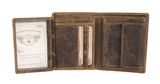 GREENBURRY Vintage Animal Collection Wallet Brown Stag GREENBURRY Vintage Animal Collection Wallet Brown Stag