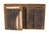 GREENBURRY Vintage Animal Collection Wallet Brown Stag GREENBURRY Vintage Animal Collection Wallet Brown Stag