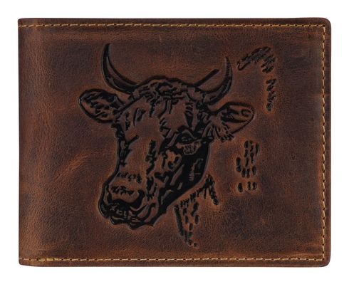 GREENBURRY Vintage Wallet Brown Cow GREENBURRY Vintage Wallet Brown Cow