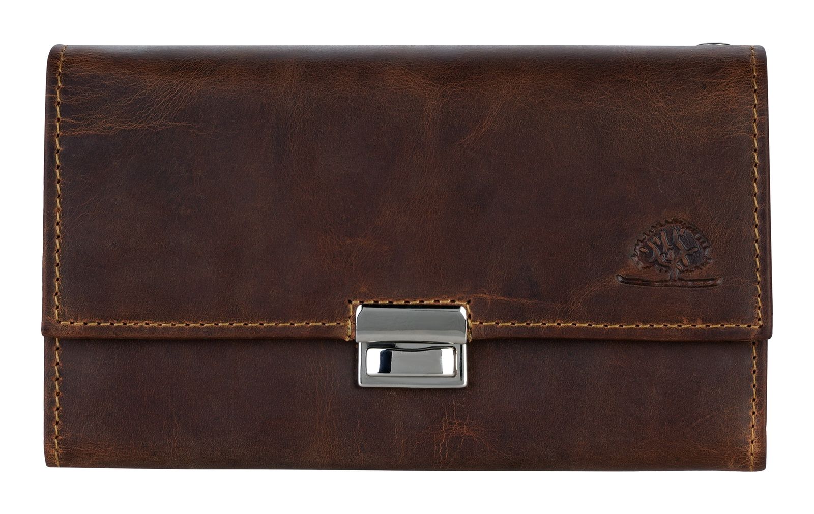 GREENBURRY Vintage Waiter Wallet Brown