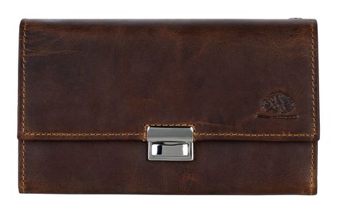 GREENBURRY Vintage Waiter Wallet Brown