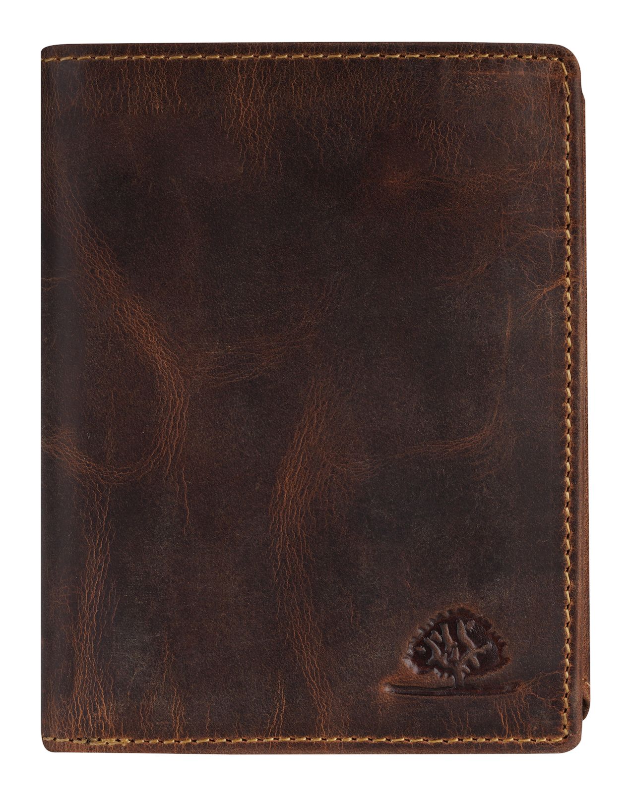 GREENBURRY Vintage Save Wallet RFID Brown