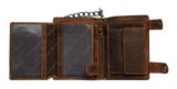 GREENBURRY Vintage Native American Wallet With Chain Brown GREENBURRY Vintage Native American Wallet With Chain Brown