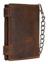 GREENBURRY Vintage Native American Wallet With Chain Brown GREENBURRY Vintage Native American Wallet With Chain Brown