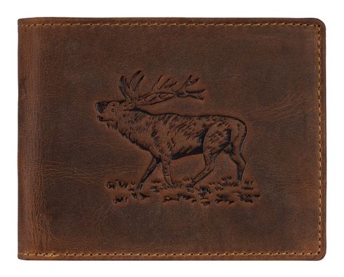 GREENBURRY Vintage Wallet Brown Stag