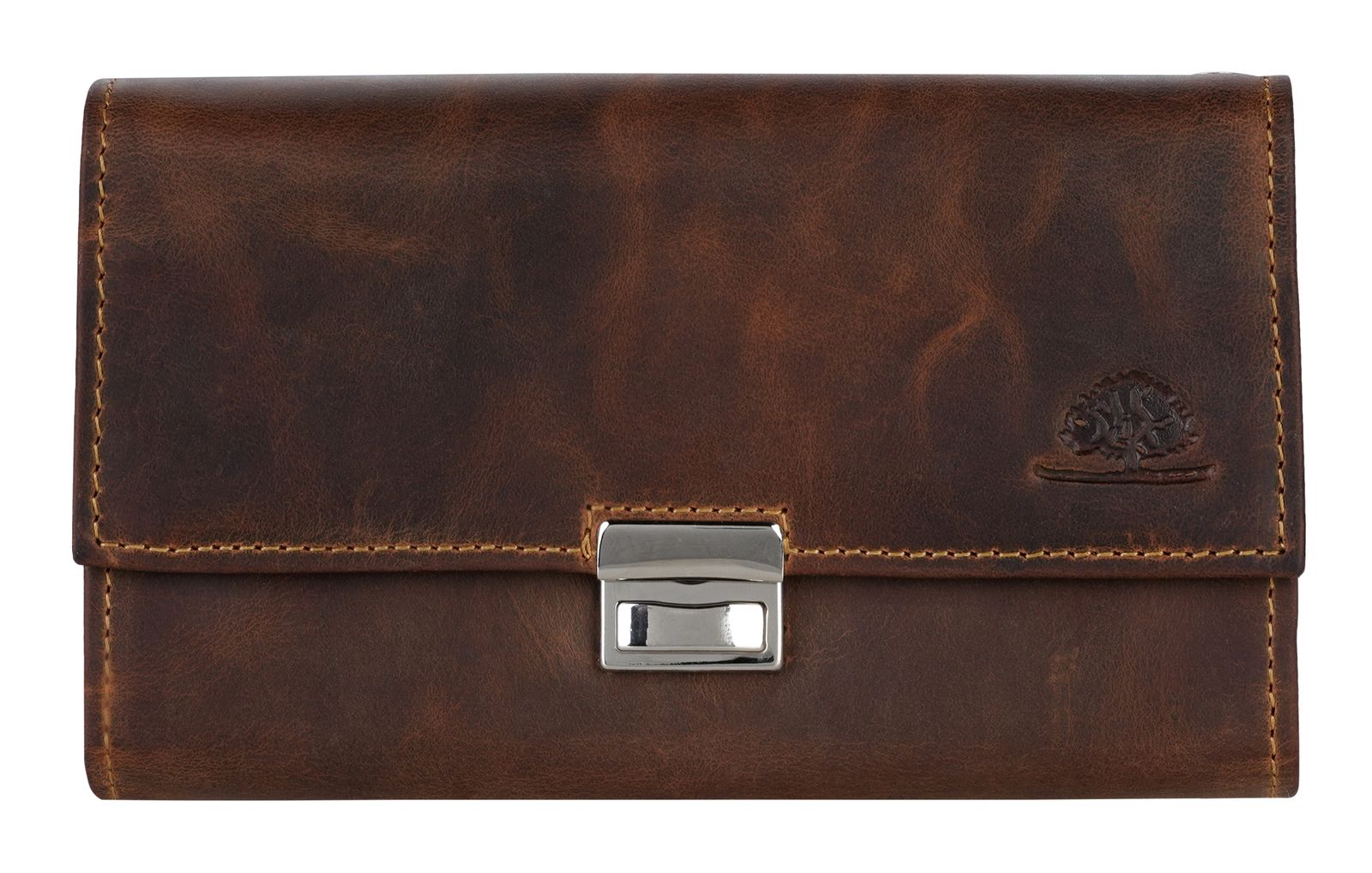 GREENBURRY Vintage Waiter Wallet RFID Brown