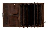 GREENBURRY Vintage Waiter Wallet RFID Brown GREENBURRY Vintage Waiter Wallet RFID Brown