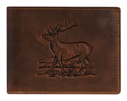 GREENBURRY Vintage Wallet Brown Stag