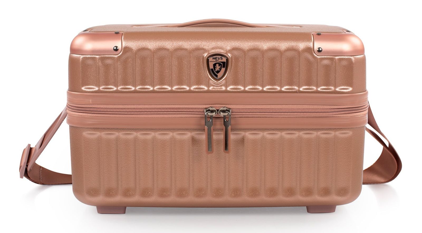 HEYS Luxe Beauty Case + Packing Cubes Rose Gold