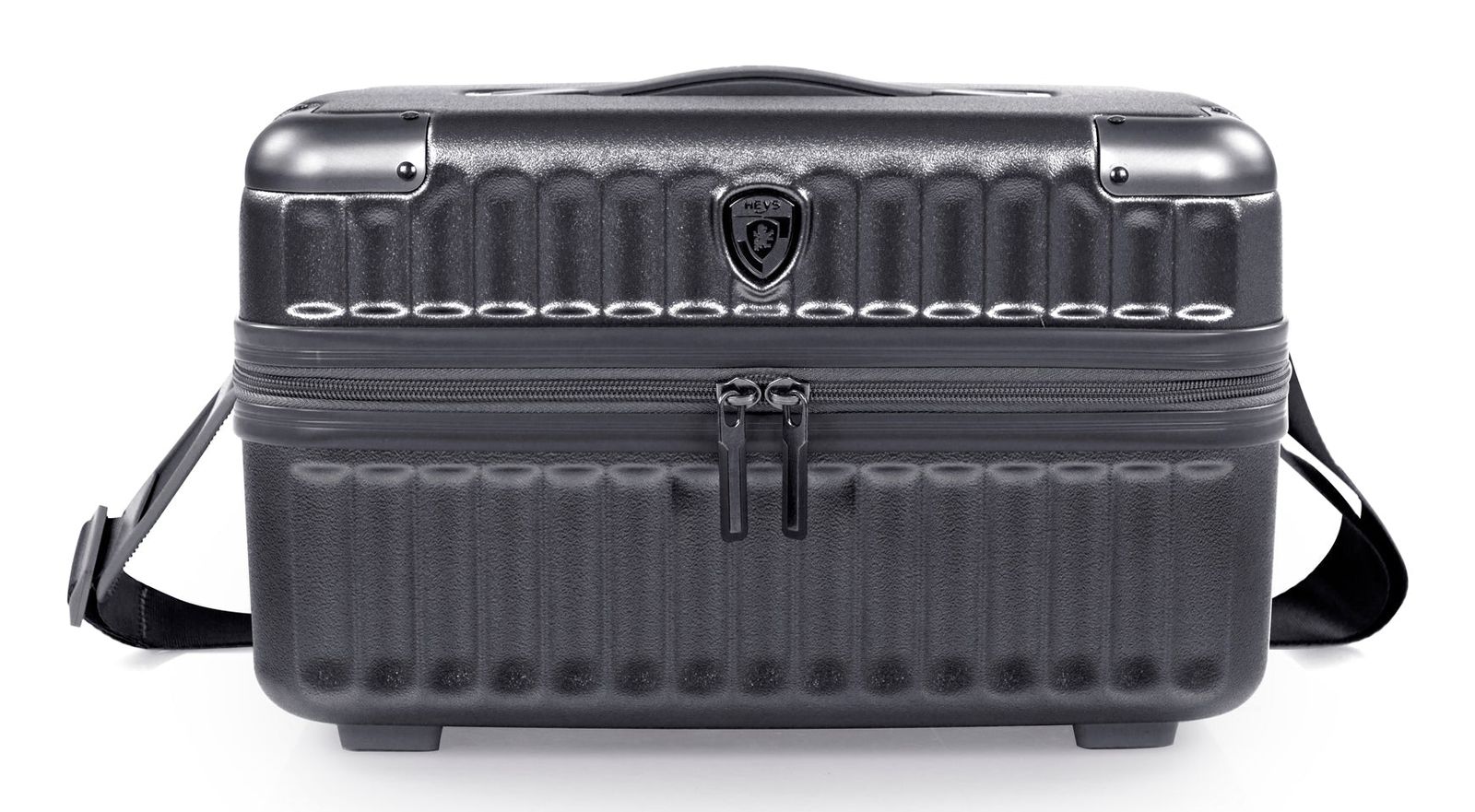 HEYS Luxe Beauty Case + Packing Cubes Gunmetal