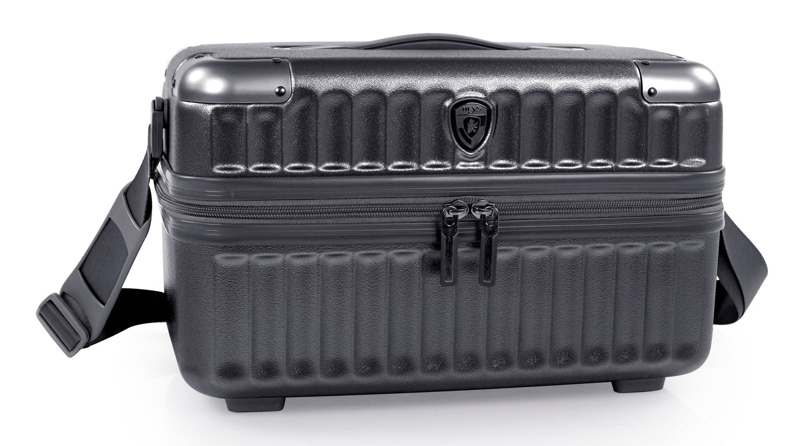 HEYS Luxe Beauty Case + Packing Cubes Gunmetal HEYS Luxe Beauty Case + Packing Cubes Gunmetal